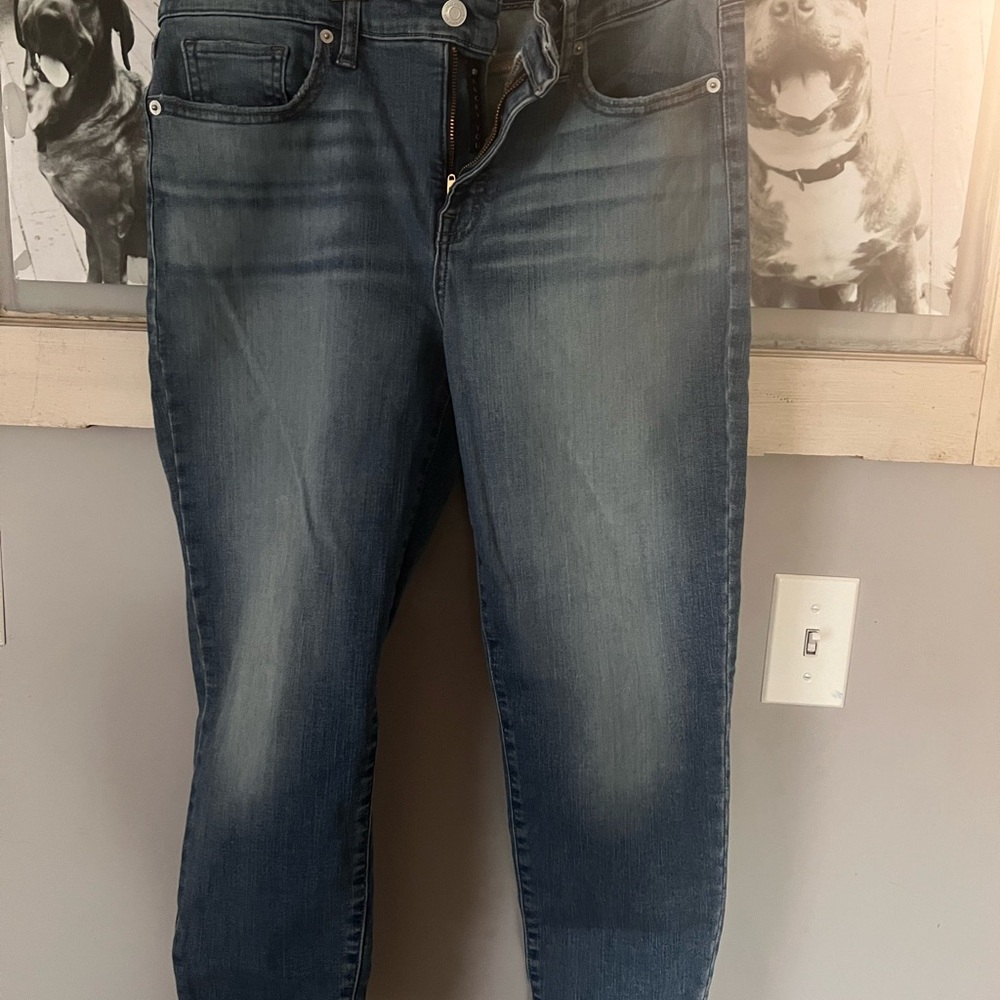 Lucky Brand mid rise crop Ava jeans